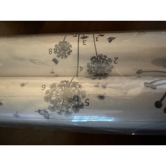Dandelion and Butterfly wall decals - 2 rolls - black and white - Picture 3 of 6